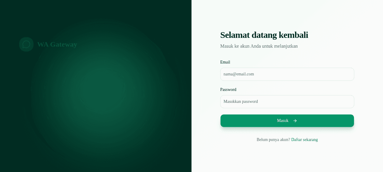 WhatsApp API Gateway